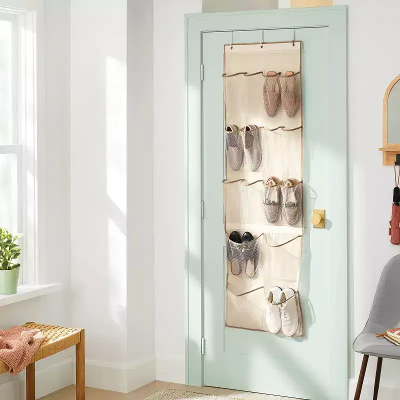Over-the-Door Shoe Organizer Clear - Brightroom™