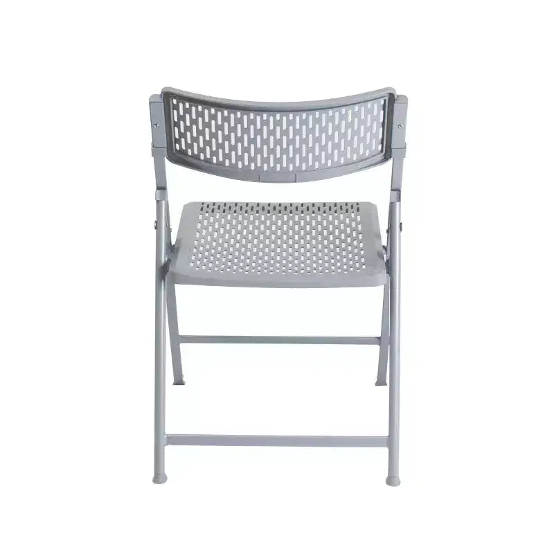 Hampden Furnishings 4pk Ava Collection Comfort Folding Chair Platinum