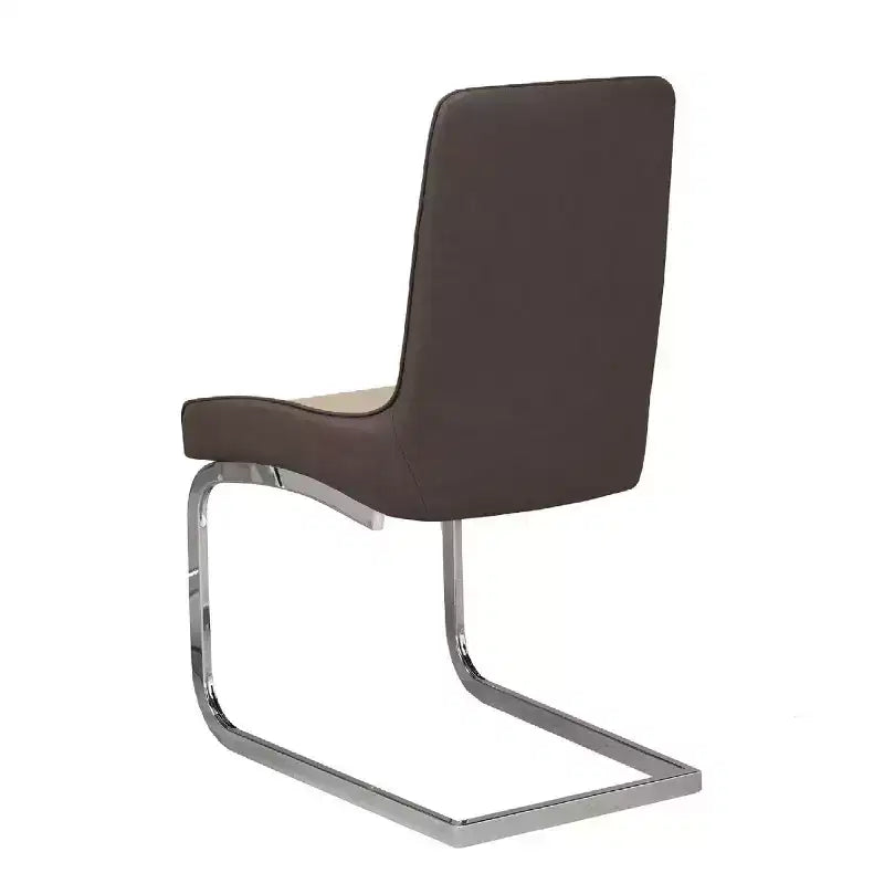 Brassex Set of 2 Donatello Dining Chairs Brown