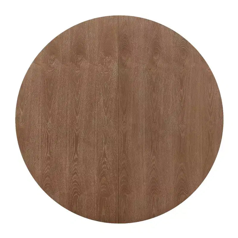 Christopher Knight Home 5pc Felly Upholstered Expandable Dining Set Natural Brown/Light Ash/Light Beige Tweed