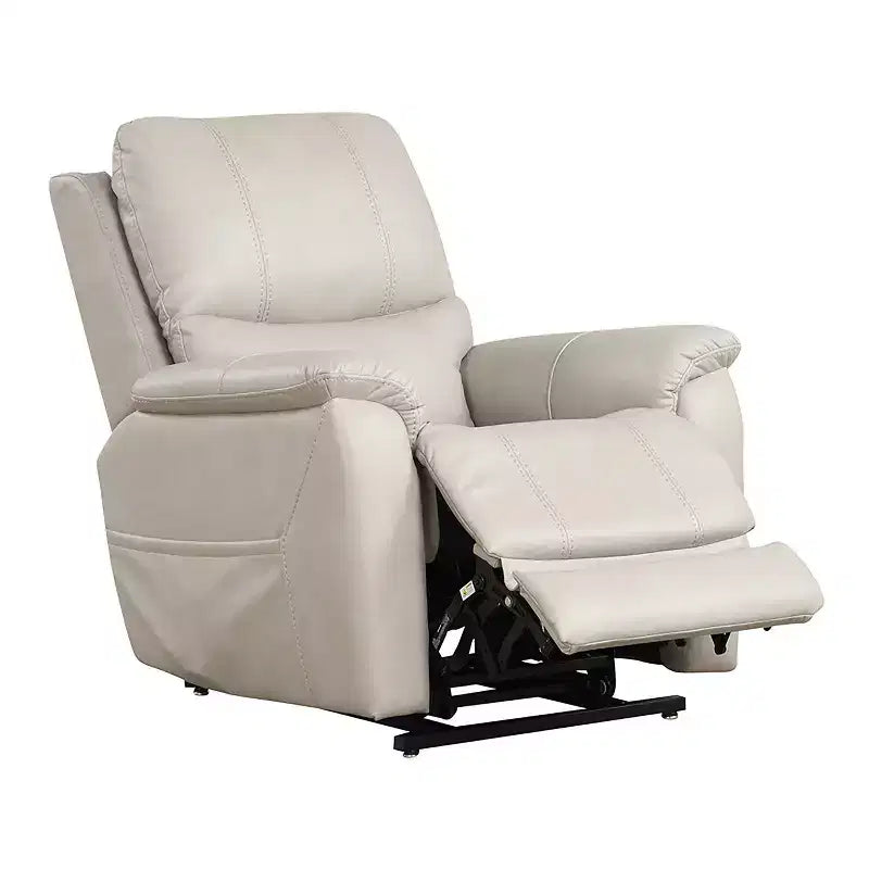 Power Recliner Lift Chair with 3-Zone Heating & USB Port - Light Gray