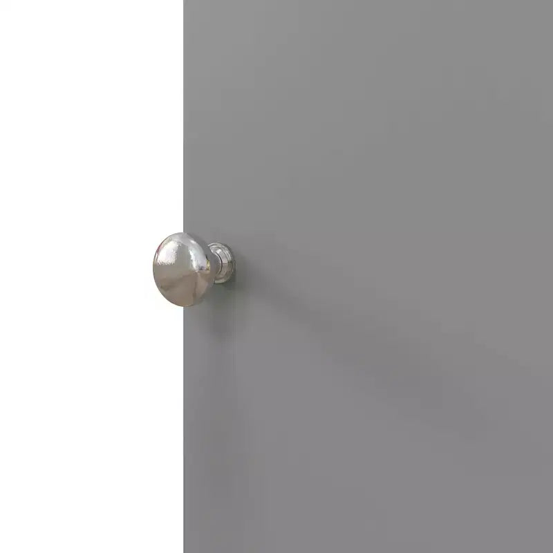 Meuble de rangement WC HOMCOM, Meuble d'angle de salle de bain avec portes et étagères, Organisateur de rangement fin pour papier toilette et shampoing