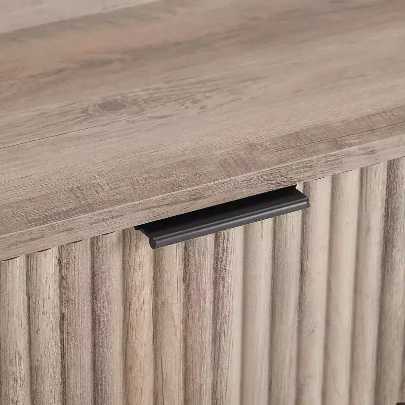 2-Piece Modern Dresser Set - 5-Drawer Vertical & 3-Drawer Horizontal