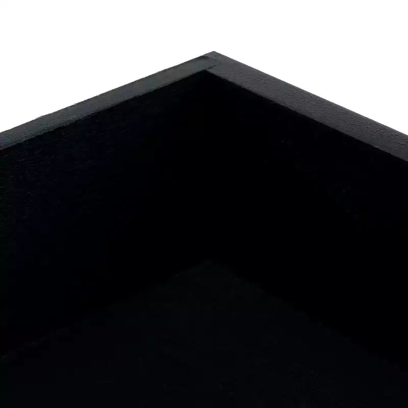 Rectangle Coffee Table with 2 Drawers & Storage - Black