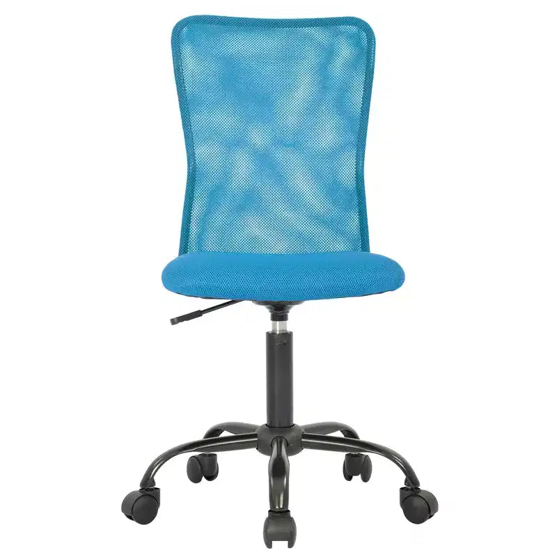 Mid Back Mesh Office Chair with Adjustable Lumbar Support - Armless