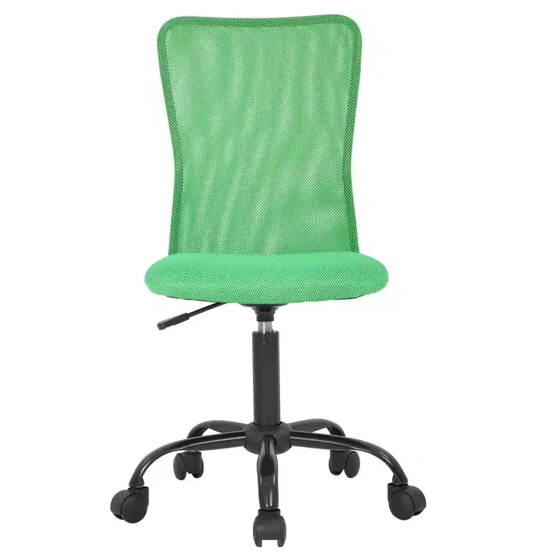 Mid Back Mesh Office Chair with Adjustable Lumbar Support - Armless
