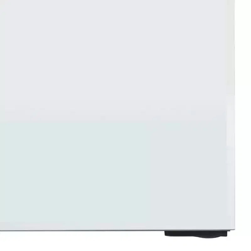 Square Mirrored Accent Table with Mirrored Sides & Top - Silver