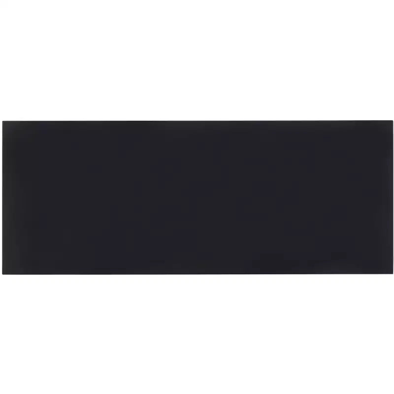Glam Console Table with Curved Legs - Distressed Black Finish