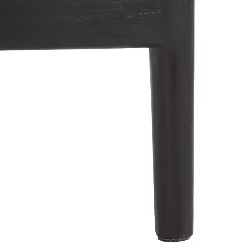 Counter Stool with Rattan Mesh Back & Padded Seat - 23.75" Height