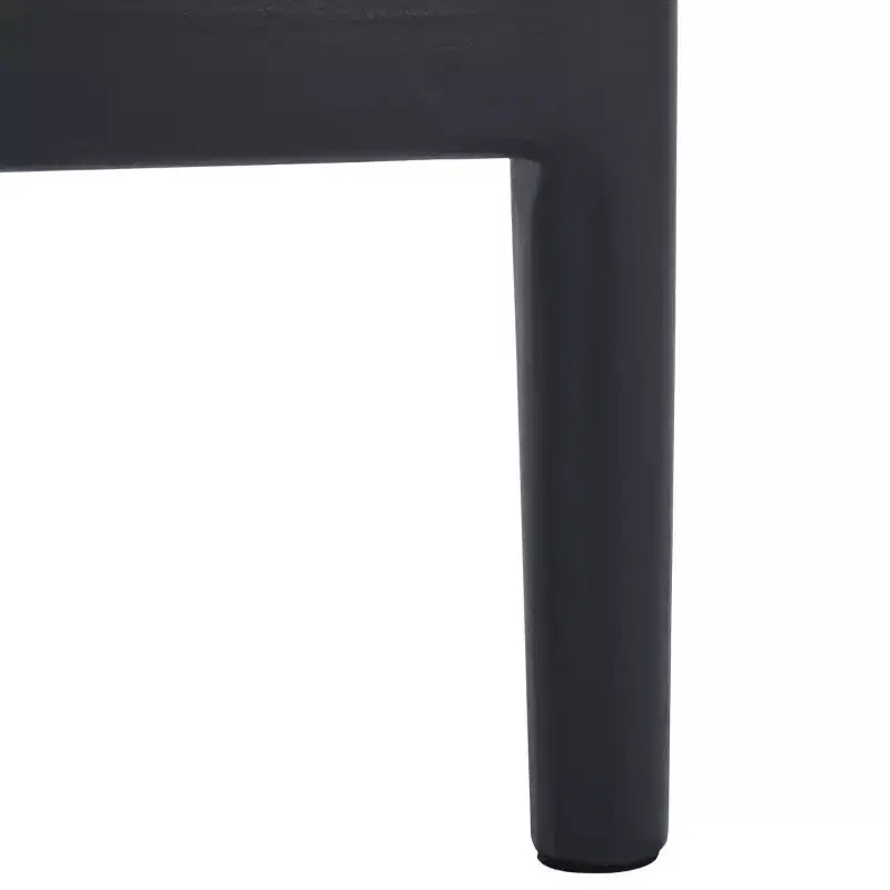 Counter Stool with Rattan Mesh Back & Padded Seat - 23.75" Height