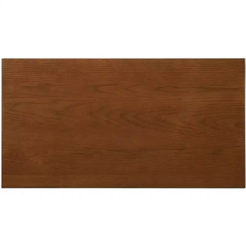 2 Drawer 1 Shelf Chest with USB Port - Medium Oak & Antique Gold