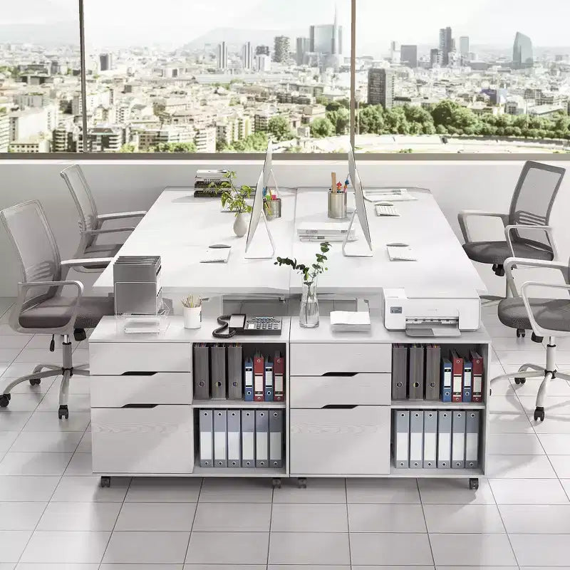 31.3 Wide 3 -Drawer Mobile File Cabinet